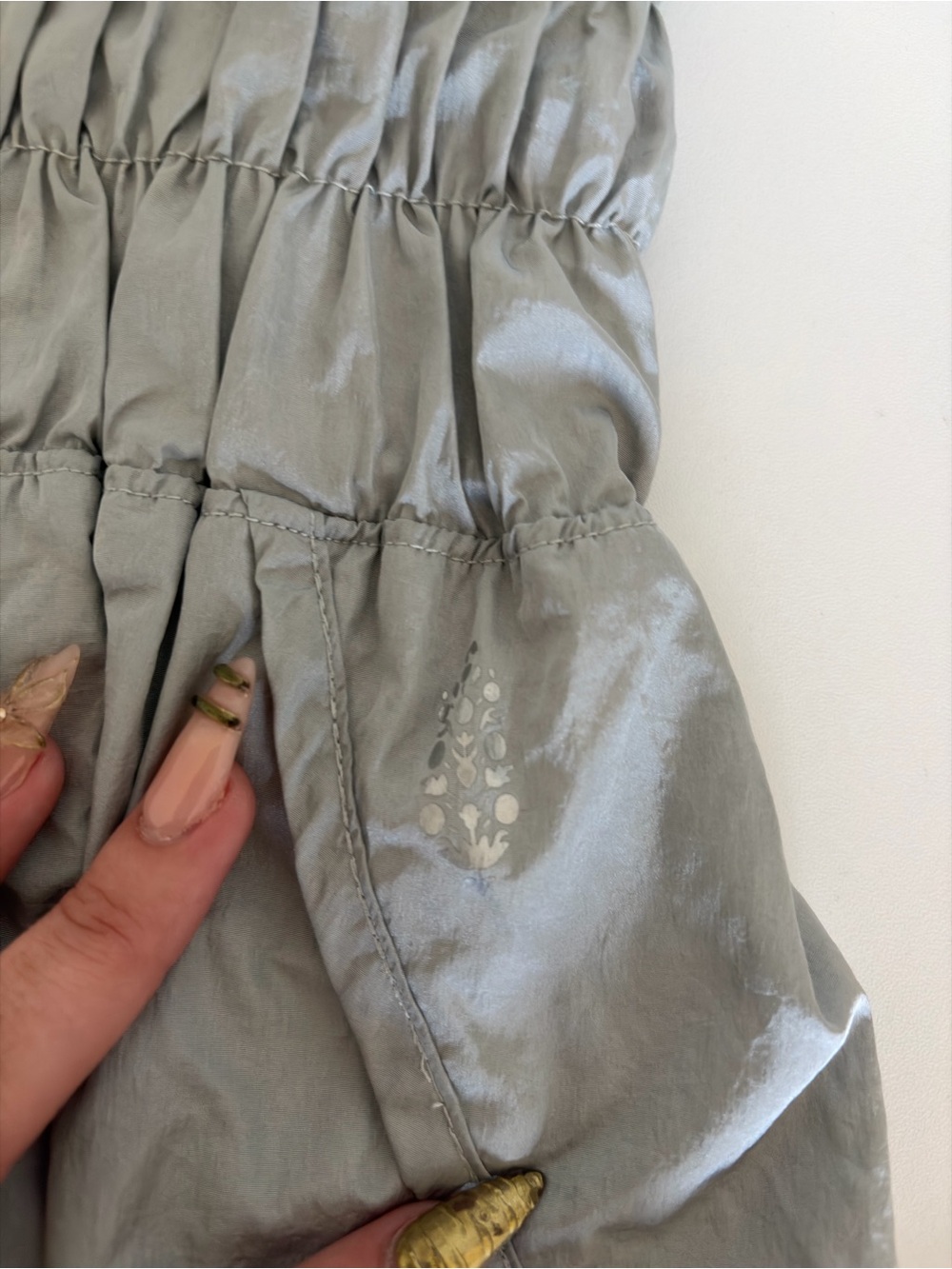 FP Movement by Free People Light Gray Athletic Shorts - Picture 3 of 4